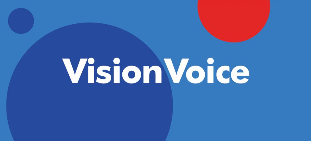 Vision Voice newsletter cover